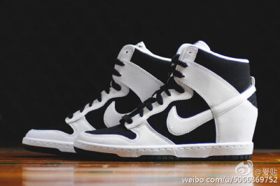 Nike－Dunk Sky Hi Essential 黑白，女鞋