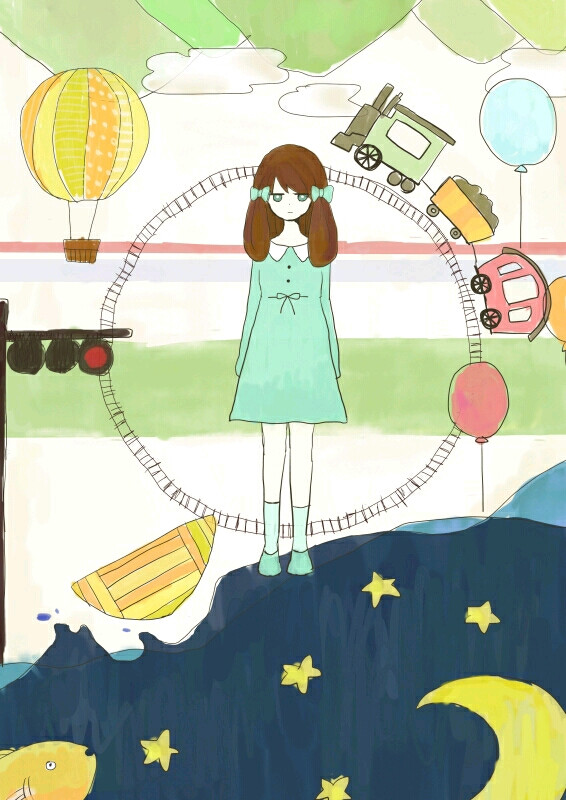 歌曲名：アイロニ（irony）
词曲：すこっぷ
vocal：初音ミク