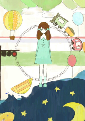 歌曲名：アイロニ（irony）
词曲：すこっぷ
vocal：初音ミク