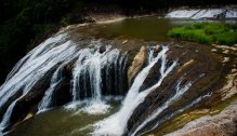 美丽的福建九龙漈瀑布唯美自然风景图片大全