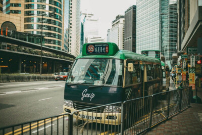 香港街头 公车