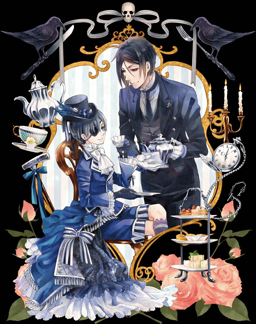 黑执事，华丽，中欧，动漫，男神，夏尔，塞巴斯蒂安