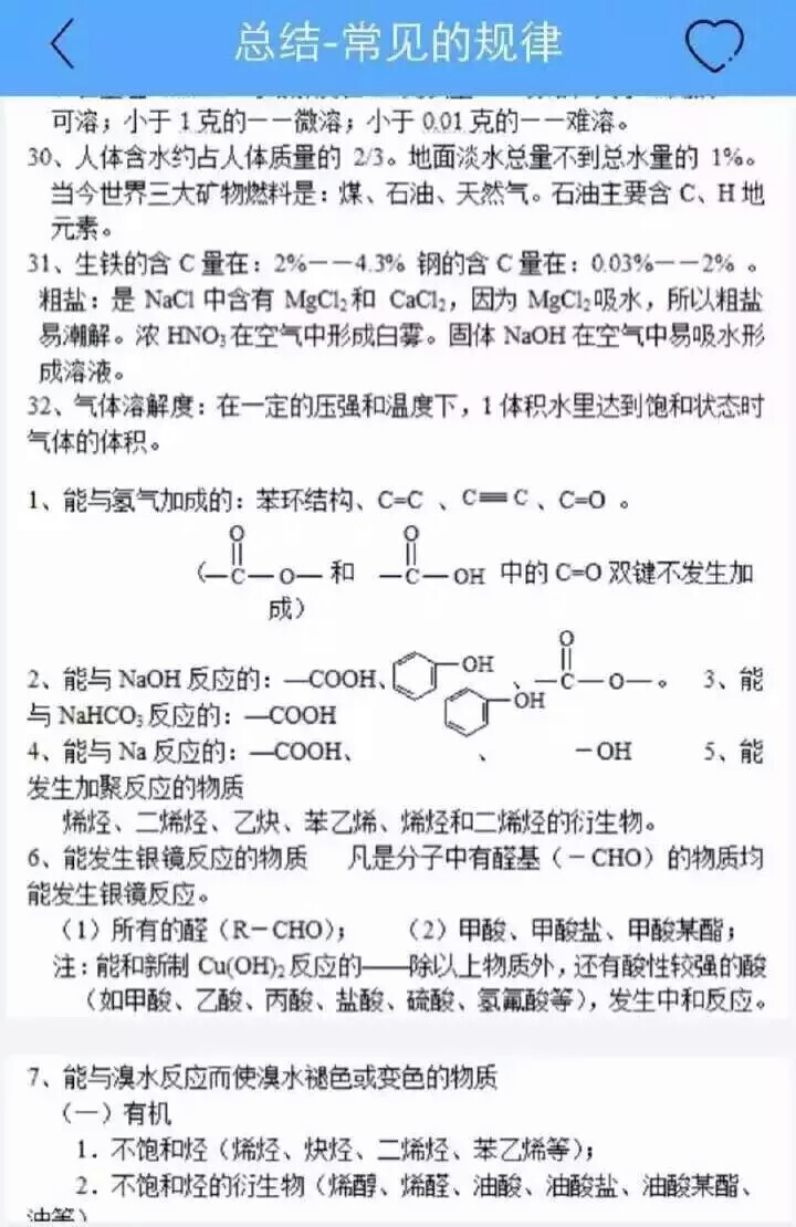 高一化学