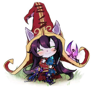英雄联盟  LOL  璐璐  萌图  可爱  仙灵女巫  游戏