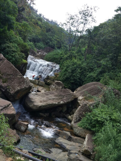 康提的盘山路两侧总有不少好风景