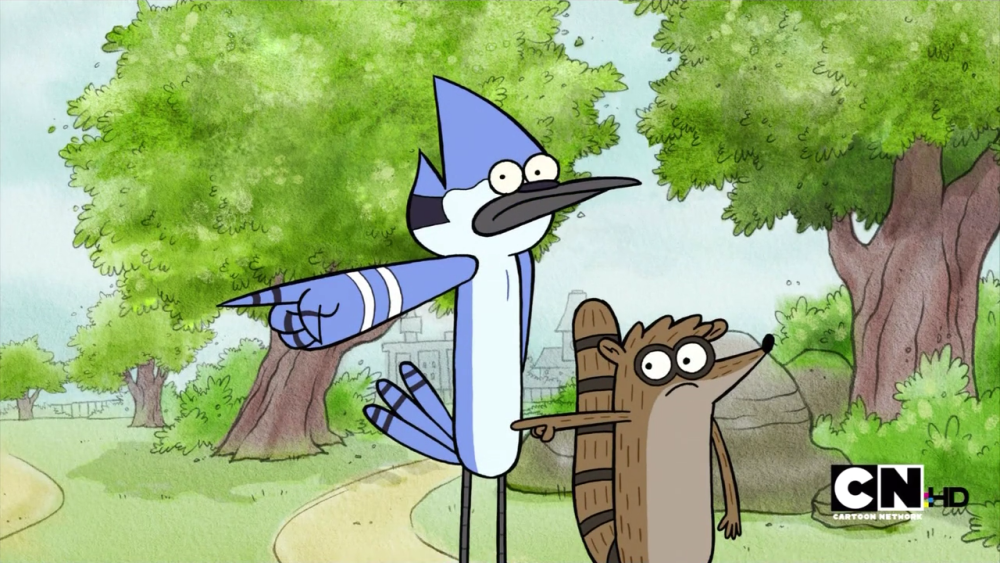 Mordecai and Rigby 