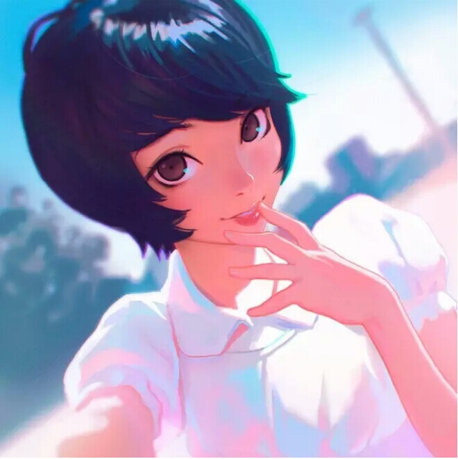 Ilya Kuvshinov 俄罗斯画师 动漫头像