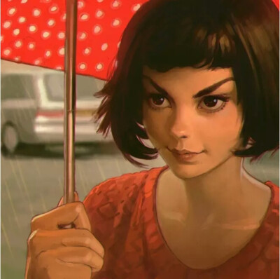 Ilya Kuvshinov 俄罗斯画师 动漫头像 天使爱美丽