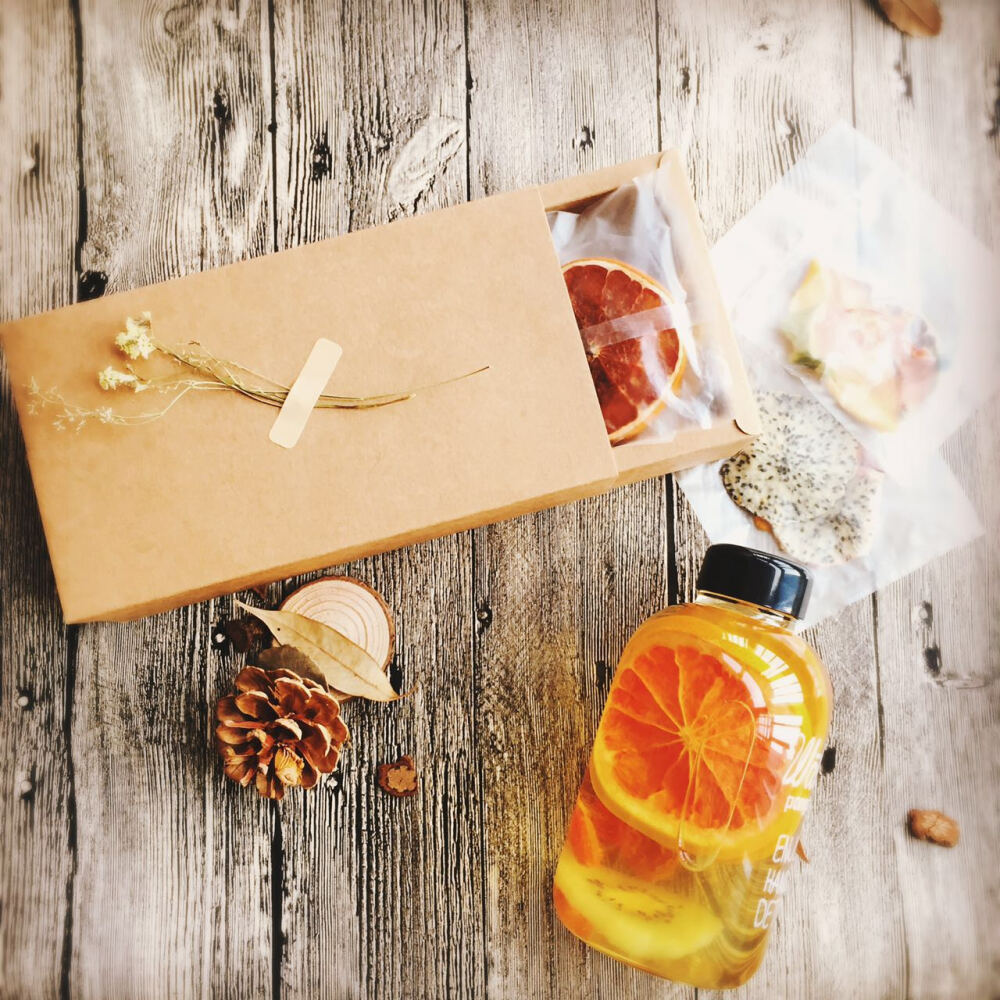 包邮手工水果茶水果片茶水果果干茶养生茶套餐25包送玻璃杯