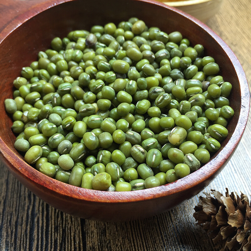 赣南农家五谷杂粮 粗粮 绿豆 夏天绿豆汤 发豆芽 毛绿豆粥买2送1