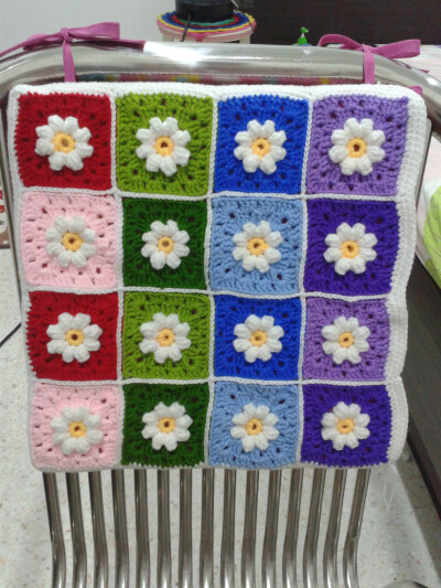 钩针椅垫 crochet chairmat