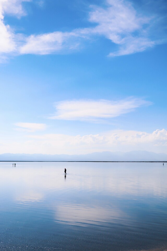 青海茶卡鹽湖