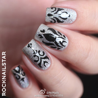 #RockNailStar# 新胶带Mehendi，曼海蒂，印度手绘纹身图案， 民间艺术，这次两款胶带都是印度风哦~