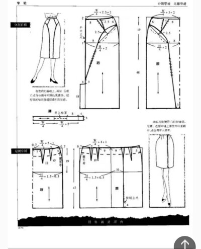 裙子制版