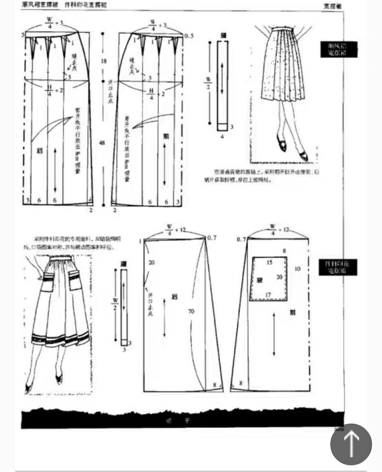 裙子制版