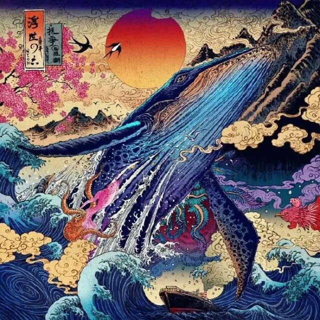 祥瑞。丨来自中国插画师Rlon Wang。