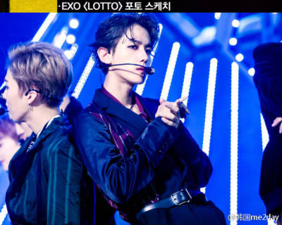 EXO160821 LOTTO打歌舞台