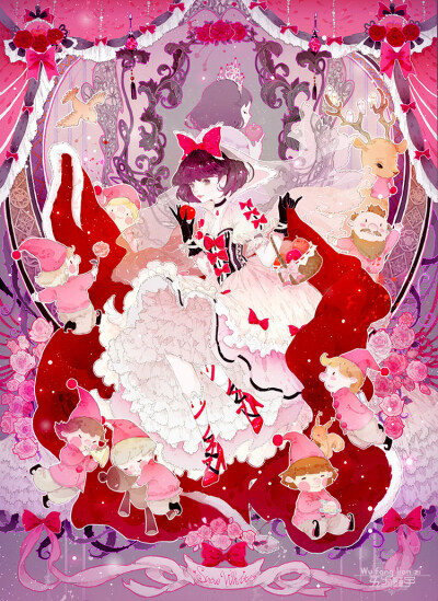 五方莲子的画儿 白雪公主