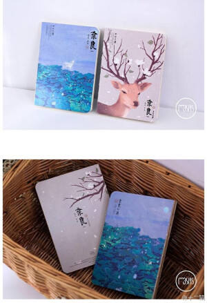 限量版“奈良の鹿”笔记本，