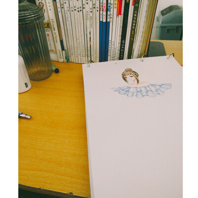 水彩 自学 小渣渣 冷卿