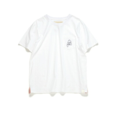 UNCUT 16SS Pocket Tee 口袋刺绣简约印花圆领短袖T恤