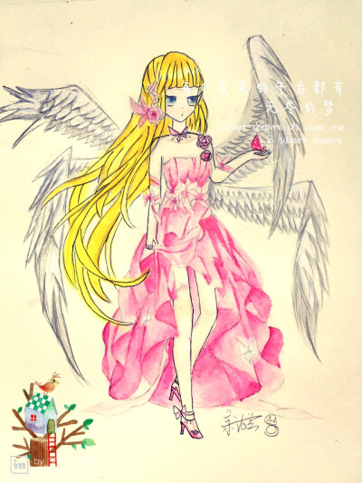 手绘 水彩 奇迹暖暖