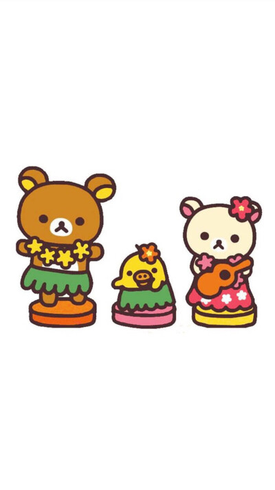 iPhone 壁纸 轻松熊 rilakkuma