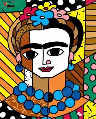 Romero Britto 巴西流行艺术家，对色彩他有独特的见解，在他的手里每一幅画都充满了童真令人流连忘返~