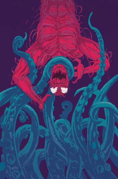 Carnage #14 cover by Michael Walsh