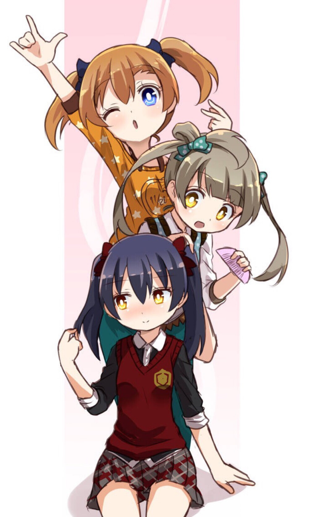 果果海未小鸟闺蜜双马尾萌萌哒不舍の穆斯