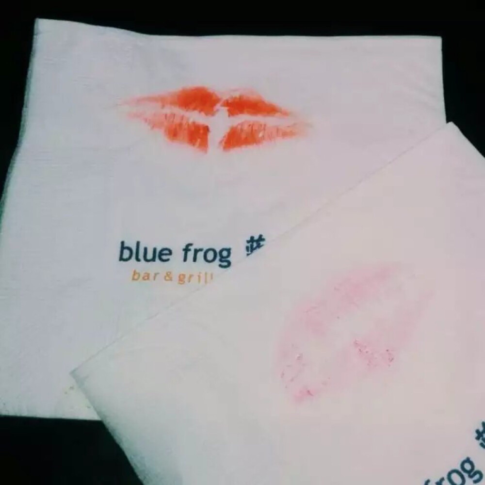 Blue frog-