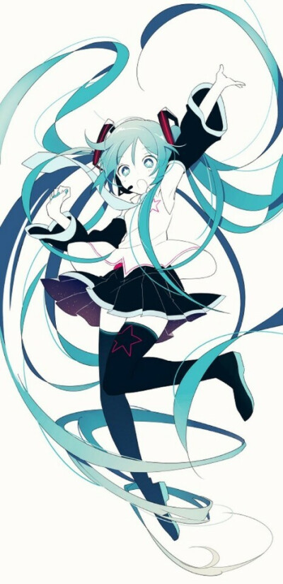 初音未来美图 壁纸 桌面 唯美 动漫 二次元 美女 霸气 可爱 萌系 miku 