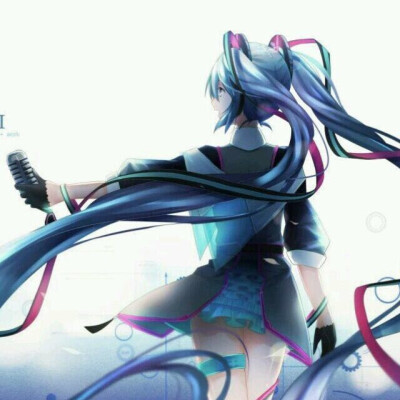 初音未来美图 壁纸 桌面 唯美 动漫 二次元 美女 霸气 可爱 萌系 miku 