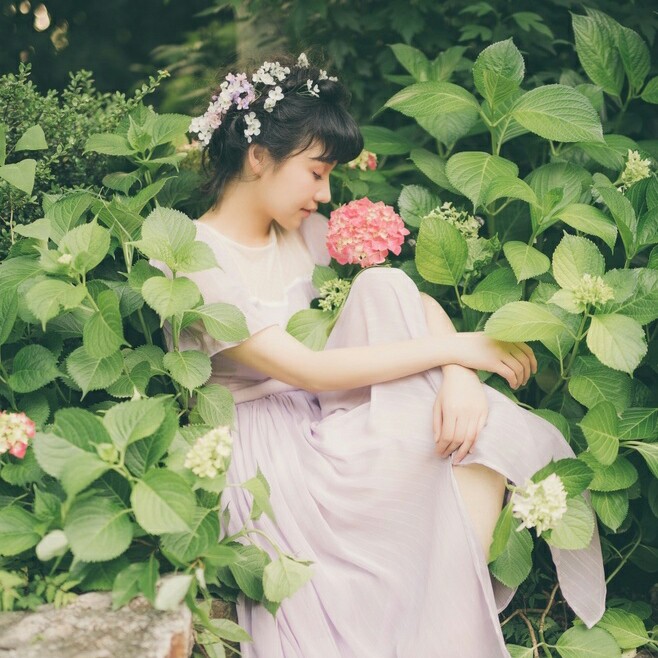 森女 欧美 小清新 女头 日系 