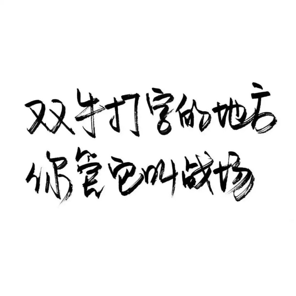 那些所谓的黑白文字壁纸