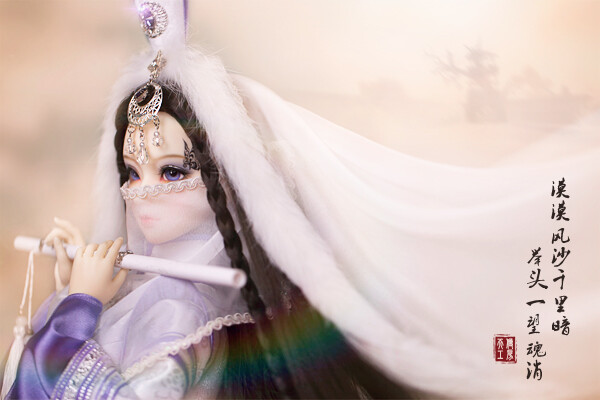 姬雪 sd娃娃 BJD 古装娃娃 古风 唯美 手机壁纸 头像