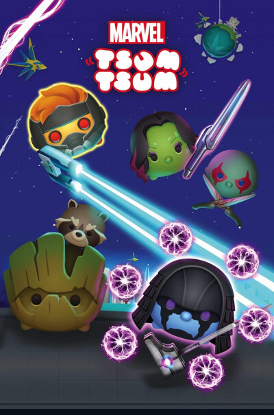 Marvel Tsum Tsum #3 Classified Connecting Cover C