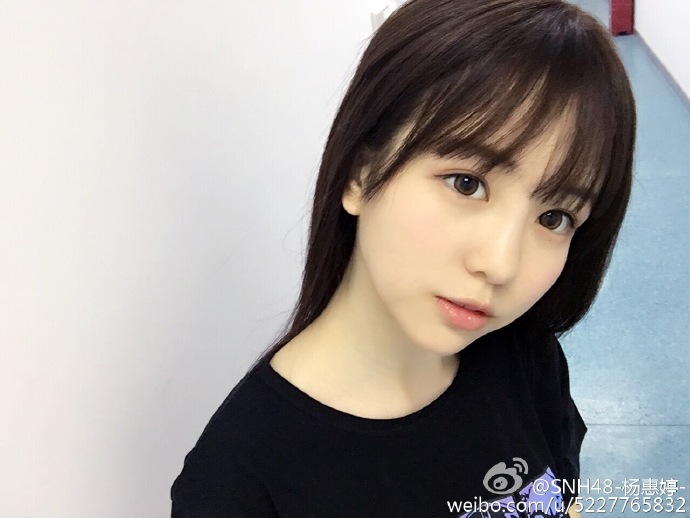 @SNH48-杨惠婷-：平板支撑是个意外明天公演见啊就是明天了