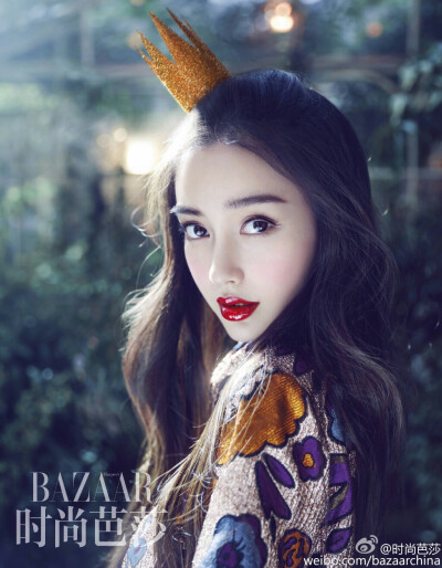 Angelababy.时尚芭莎