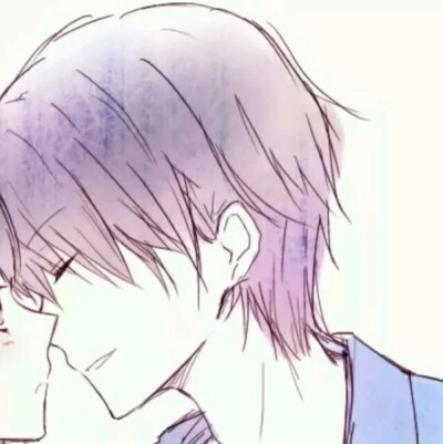 ＃二次元＃情侣＃头像#男生『你是我的另一半』