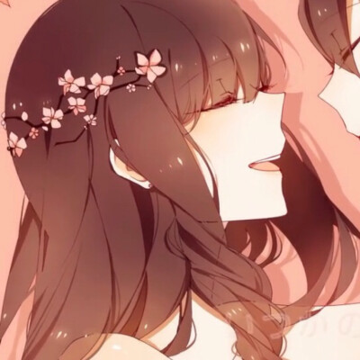 ＃二次元＃情侣＃头像#女生『你是我的另一半』