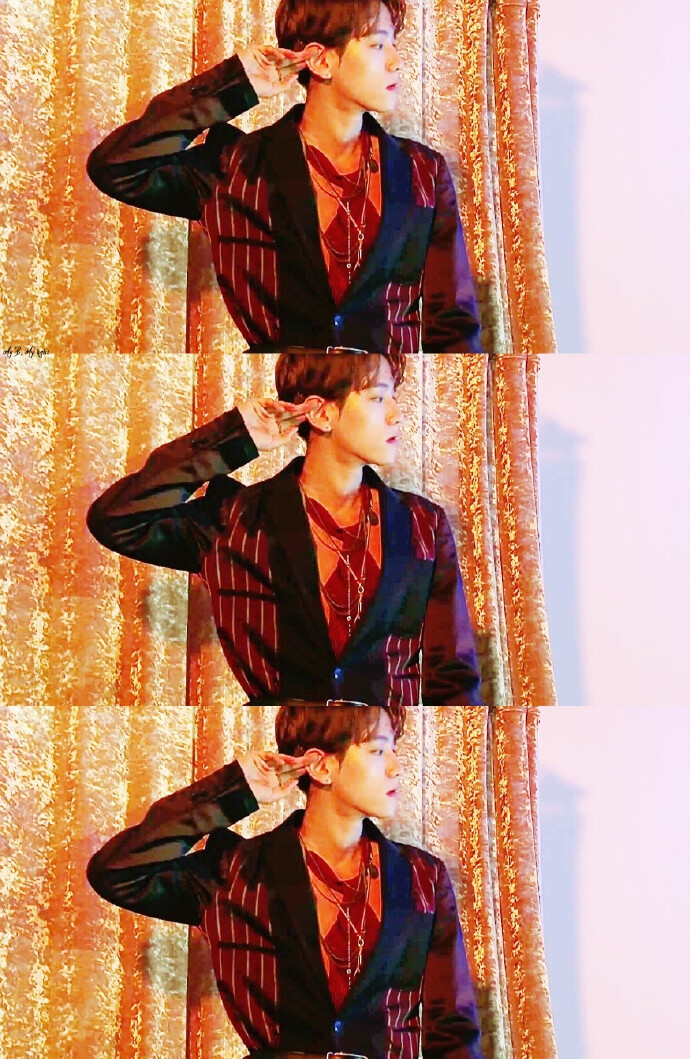 lotto拍摄花絮边伯贤