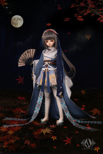 浮生-古装和服 sd娃娃 BJD 古装娃娃 古风 唯美 手机壁纸 头像