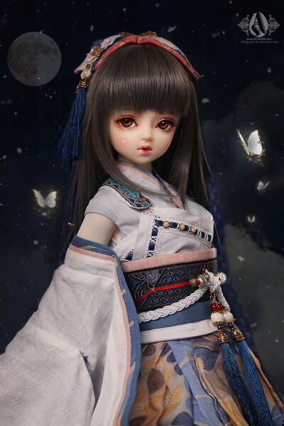 浮生-古装和服 sd娃娃 BJD 古装娃娃 古风 唯美 手机壁纸 头像