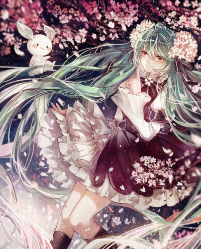 樱花兔初音