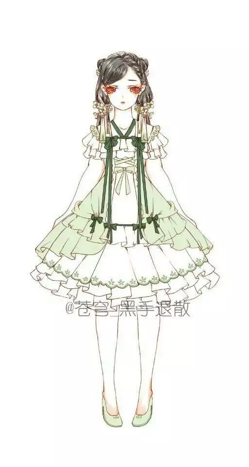  绘画服装素材，再也不愁画不出衣服啦(*>.<*)