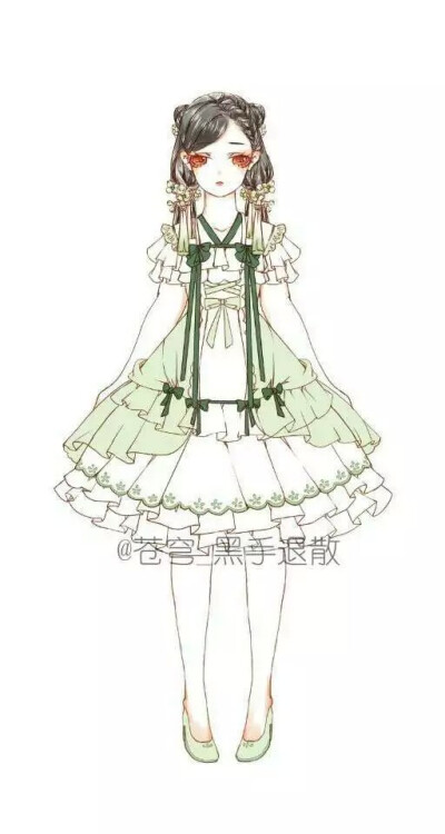  绘画服装素材，再也不愁画不出衣服啦(*>.<*)