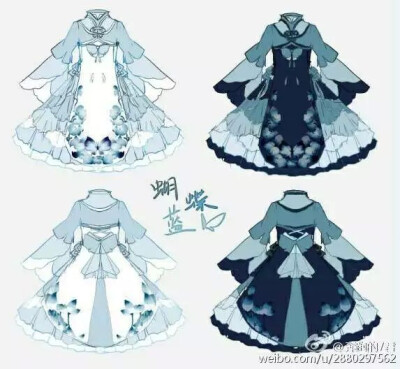  绘画服装素材，再也不愁画不出衣服啦(*>.<*)