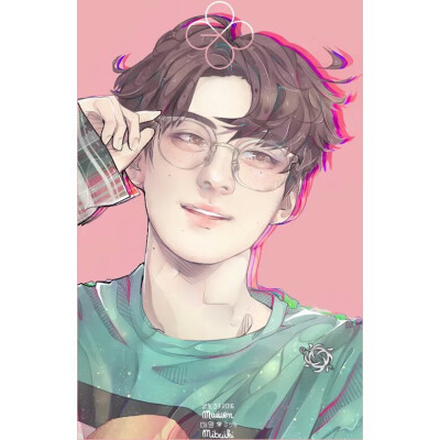 EXOFANART吴世勋手绘插画壁纸头像by.maewenmitzuki