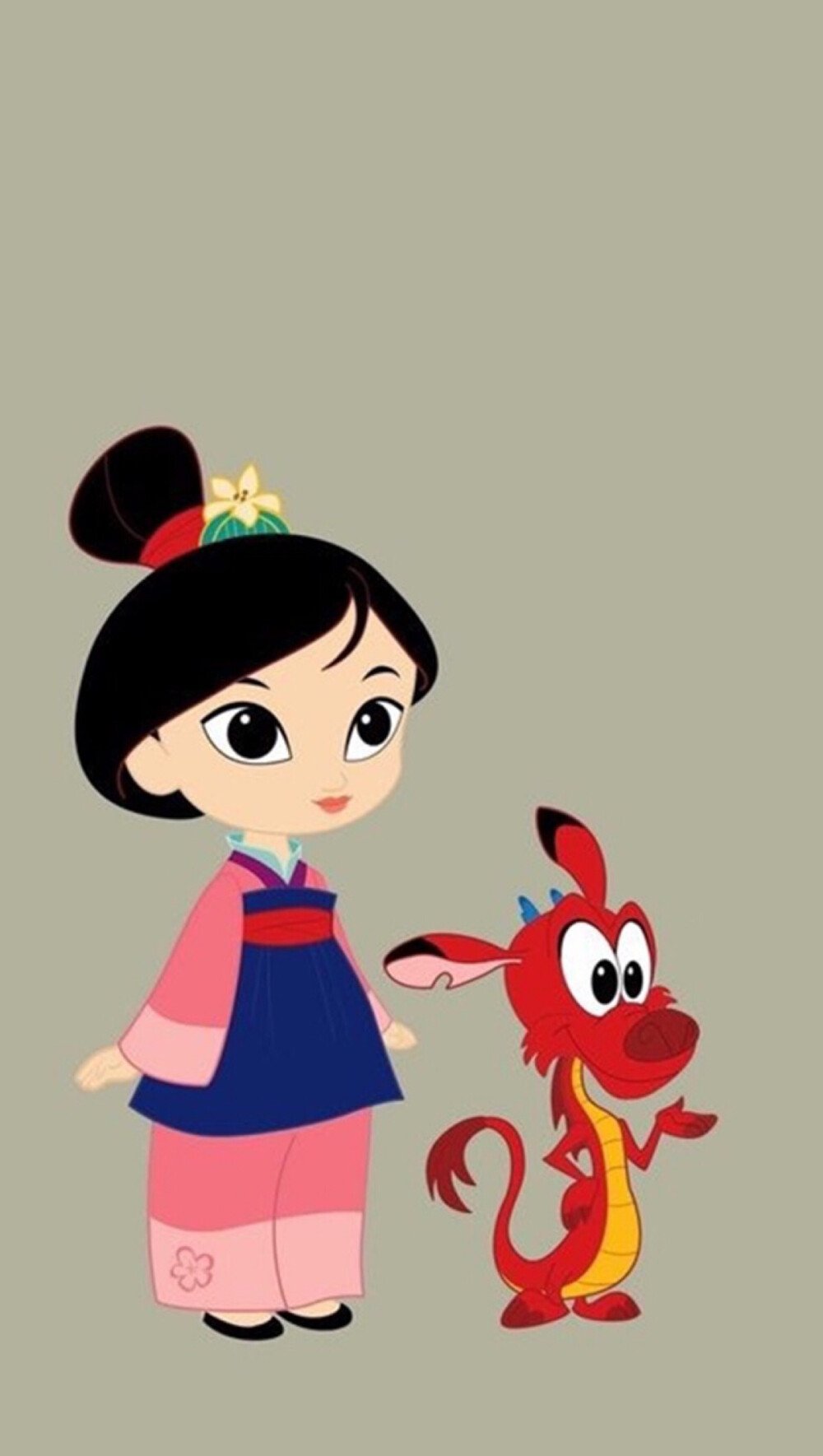 迪士尼图片"Disney"花木蘭 动画人物"(◕‿◕✿